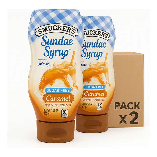 Salsa Caramelo Sin Azucar Smuckers Pack 2 Unds Sirope