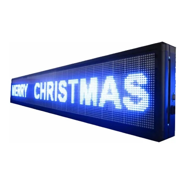 Letrero Led Panel Publicitario Programable Negocio 100 X 20