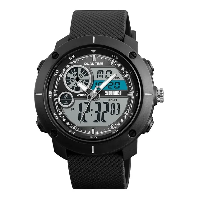 Reloj Analógico Digital  Skmei 1361  Negro Resiste 50 Metros
