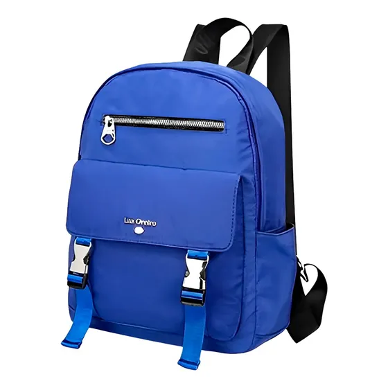 Mochilas De Mujer Las Oreiro Bolsillo Antirrobo Urbana Nylon