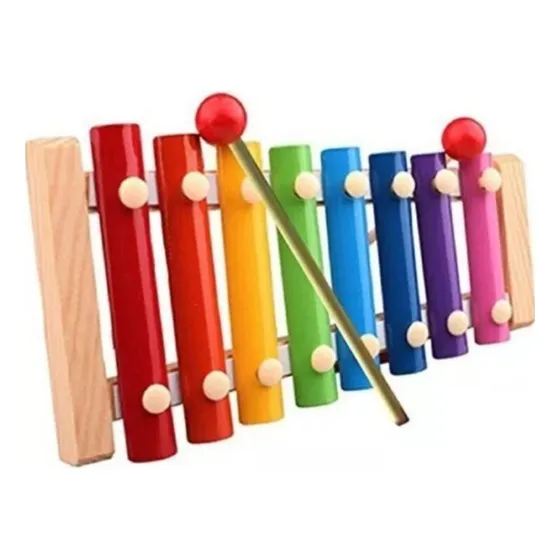 Xilofon Musical 8 Teclas Infantil Madera 