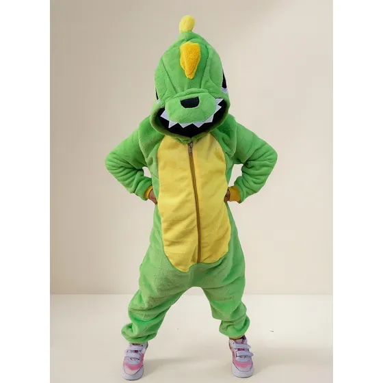 Pijamas Térmicas Dinosaurio Enterizas Niños