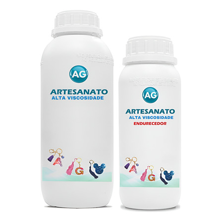 Resina Epóxi Artesanato 1kg Resina Epóxi Artesanato 1kg