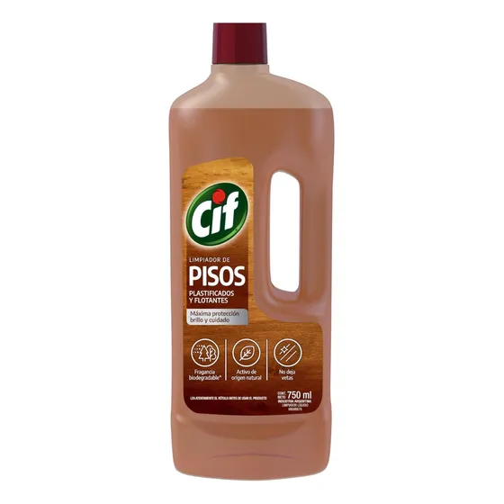 Cif Limpiador Pisos Platificados Y Flotantes - Lo De Muriel