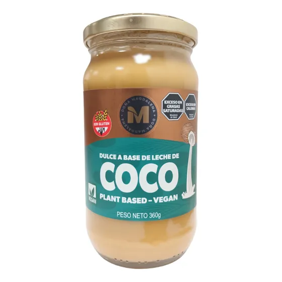 Dulce De Coco Vegano Sin Tacc -  Doña Magdalena