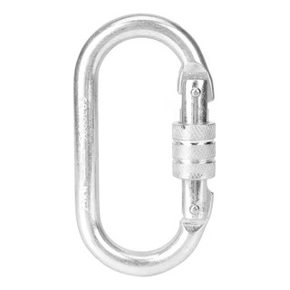 Mosqueton De Acero 25 Kn Escalada Seguro De Rosca Normado Mosqueton De Acero 25 Kn Escalada Seguro De Rosca Normado