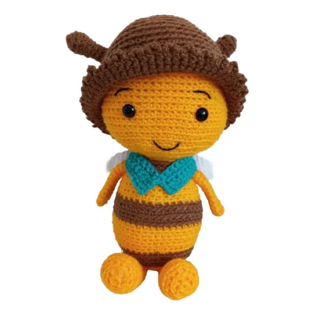 Abeja Amigurumi Tejido En Crochet