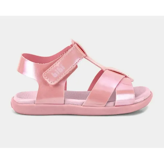 Sandalia Infantil De Velcro Bibi Baby Soft Ii - 1188147