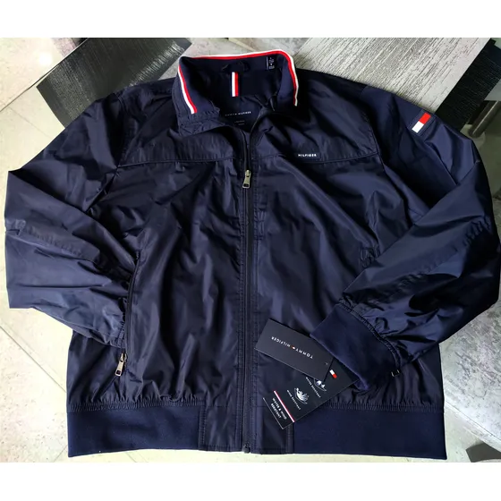 Chaqueta Tommy Original Impermeable Doble Capa De Caballero