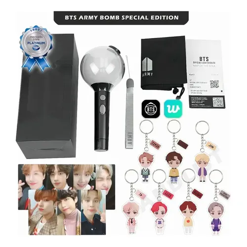 BTS アミボムセット Z.a Bts Army Bomb Ver.4 Barras De Luz Mapa Del Alma // | MercadoLivre