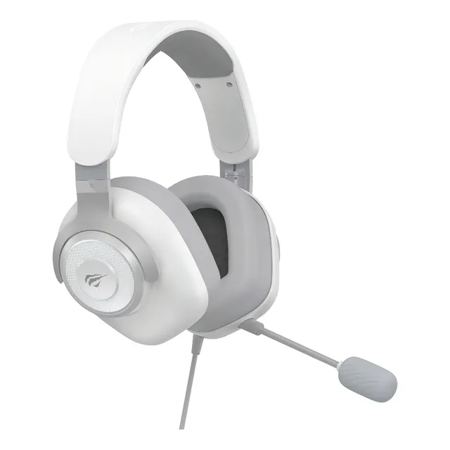 Auriculares Havit H2230d jack 3.5 P3 de 50 mm para PS3/PS4/Xbox Gamer, color blanco