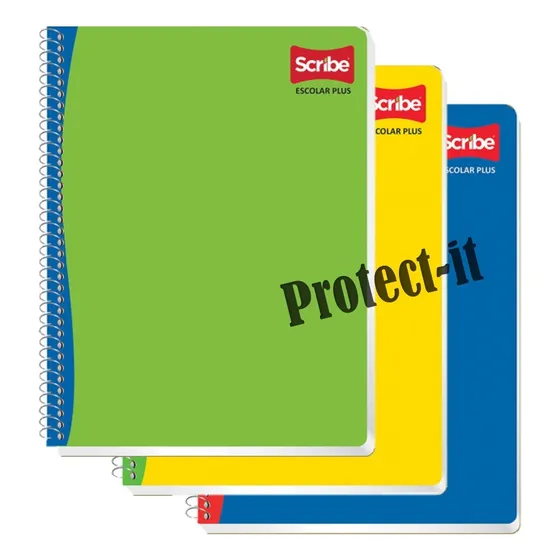 3 Cuadernos Profesionales Scribe 200 Hojas C/u 5 Divisiones