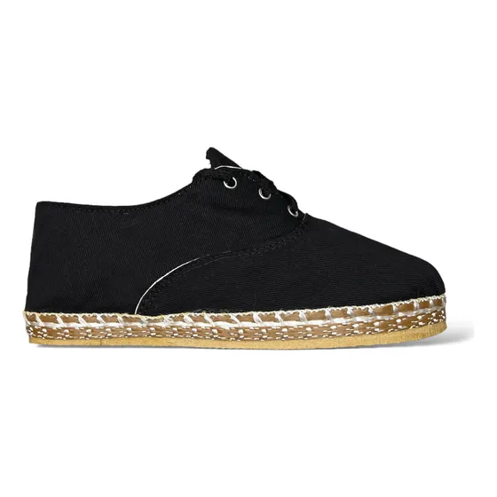 Alpargatas Acolchadas Mujer Hombre Cordones Tela Yute Unisex