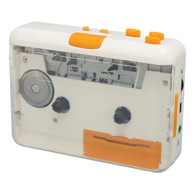 Convertidor De Casetes Ashata Reproductor De Casetes Portáti