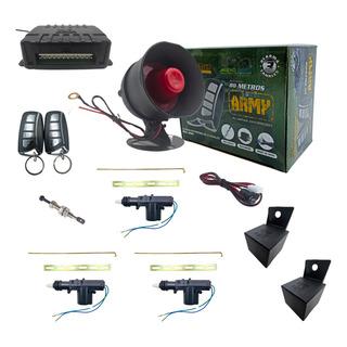 Kit Alarma AutomĂłvil Black Hunter + 3 Actuador + 2 Relevador Kit Alarma AutomĂłvil Black Hunter + 3 Actuador + 2 Relevador