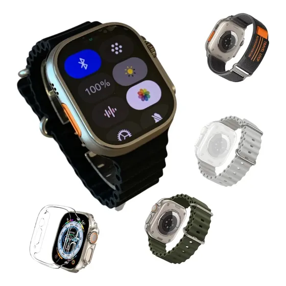 Reloj Inteligente Hello Watch 3 Plus Pantalla Amoled (4gb) Blanco Negro Negro