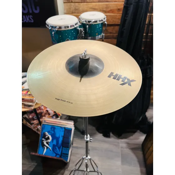 Platillo Sabian Hhx 16 Con Su Base