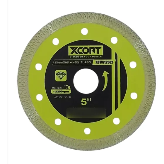 Disco De Corte Diamante Turbo Ultrafino Para Porcelanato 5 