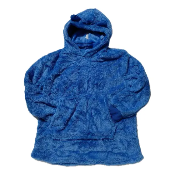 Buzo Canguro De Abrigo Polar Y Peluche 2 En 1. Perrito