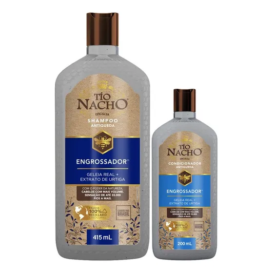 Kit Tio Nacho Engrossador Sh 415ml + Cond 200ml