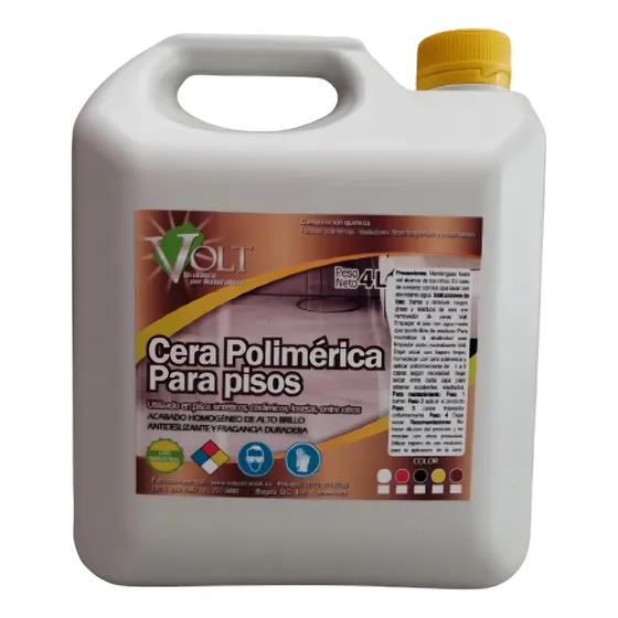 Cera Polimerica Pisos Negros - L
