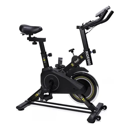 Bicicleta Ergométrica OwO Fitness Roda de Inércia 7kg para Casa, com Painel Digital