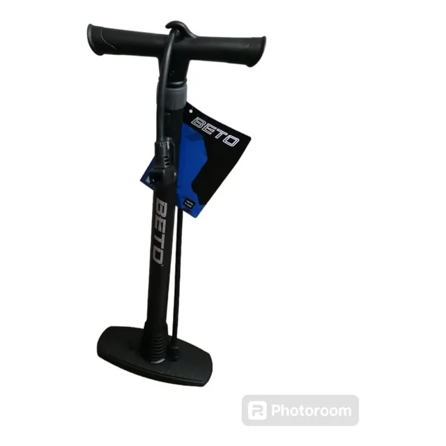 Bomba De Pie Beto 160psi Sin  Manómetro P/bicicleta