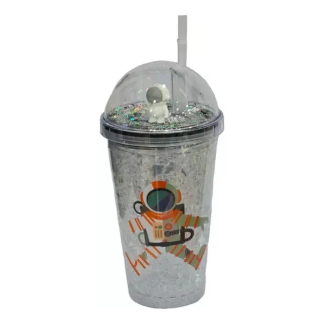 Vaso Espacial Con Luz En Diseños