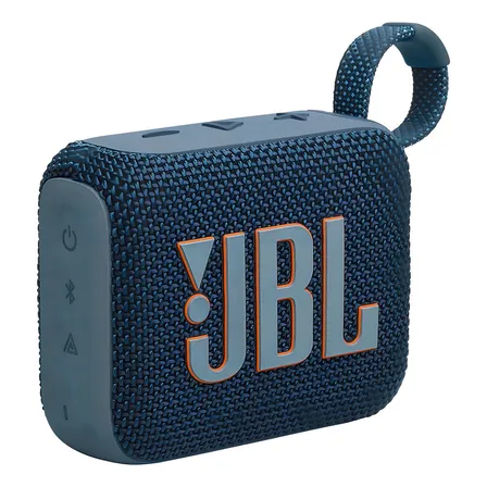 Parlante JBL Go 4 JBLGO4 portátil con bluetooth waterproof azul