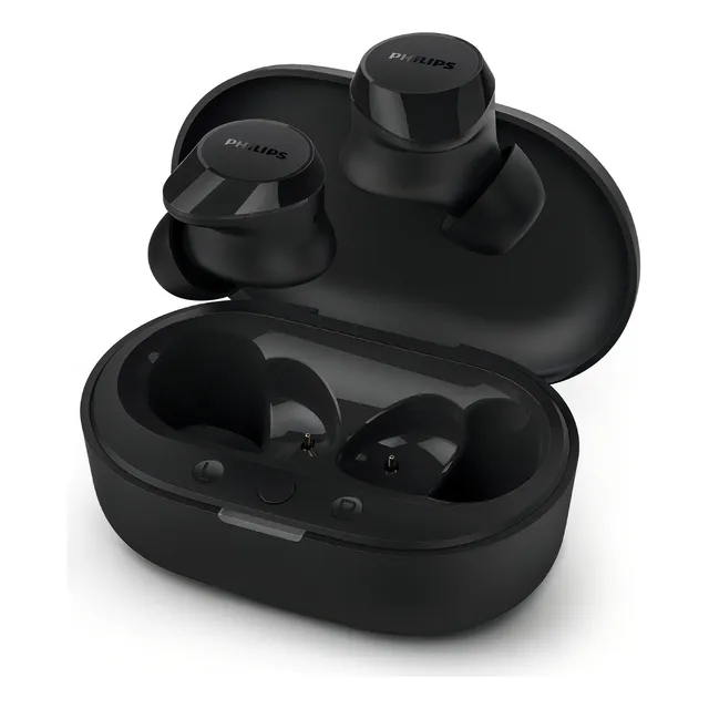 Audifono C/microf. Philips True Wireless Tat1209bk Bt 18h