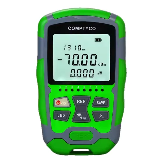 Power Meter Recargable Para Fibra Óptica Ftth