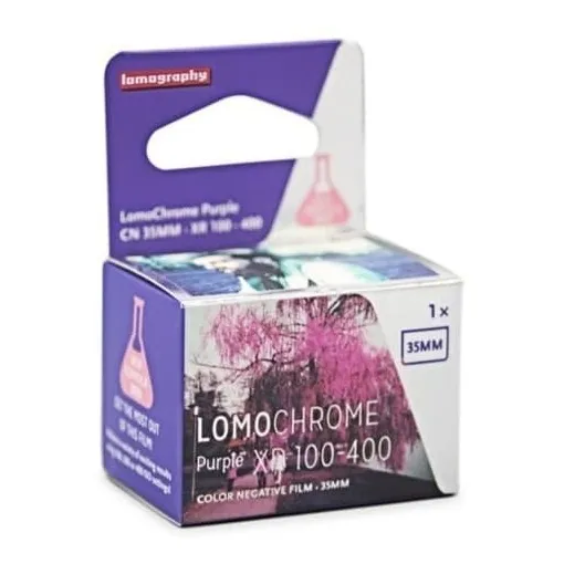 Lomography Purple Xr 100-400  35mm 36 Poses