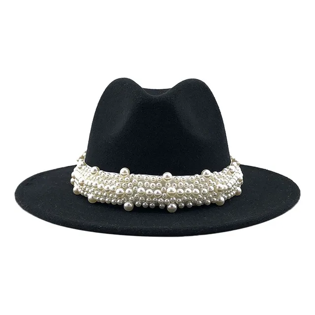A3 Cachemira De Ala Ancha Fedora Sombreros For Las Mujeres