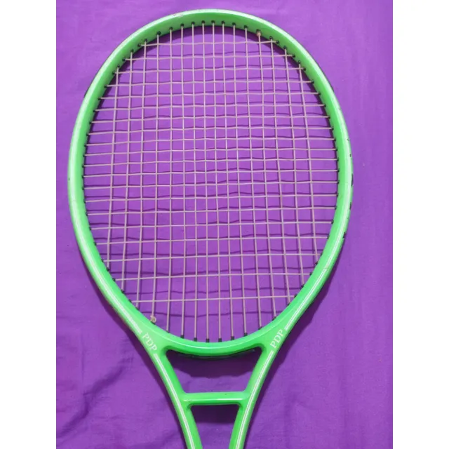 Raqueta  Tenis. Usada. Over Size.  Pdp Verde. Mango Marron