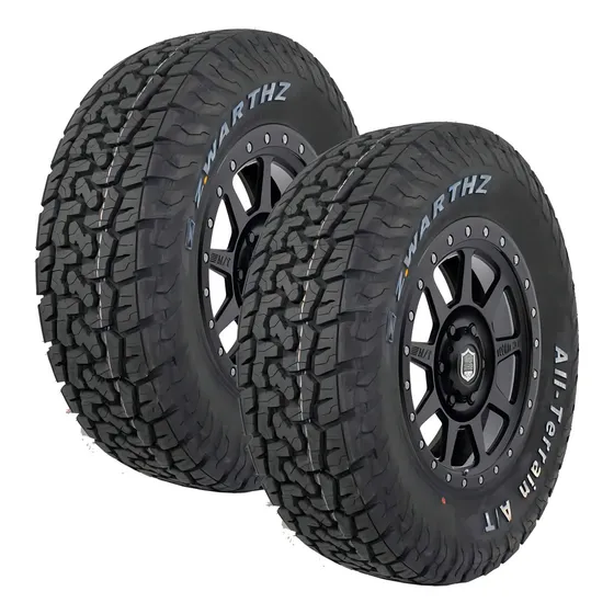 Kit De 2 Llantas Zwarthz Todo Terreno All Terrain Lt 265/70r17 121 S