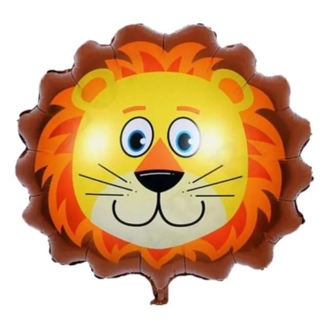 Globo León Para Decoración Selva 60cm