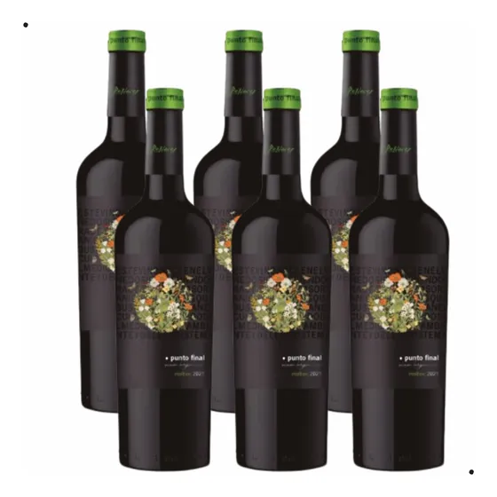 Vino Renacer Punto Final Malbec Organico Caja 6x750ml