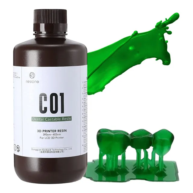 1 Kg Resione C01 Castable Calcinable Resina Impresion 3d