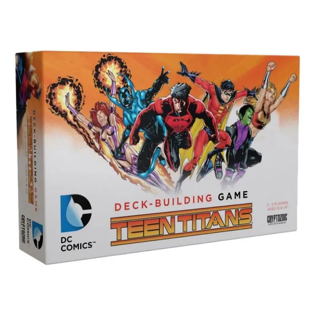 Juego Cartas Deck Building Teen Titans Dc Comics Cryptozoic
