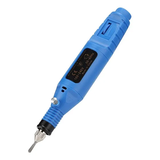 Torno Manual Pulidor Profesional Uñas Esculpidas + Puntas