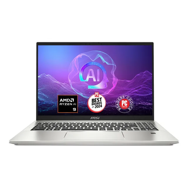Laptop Msi Prestige A16 15.6'' Amd R9 32gb 1tb -plata