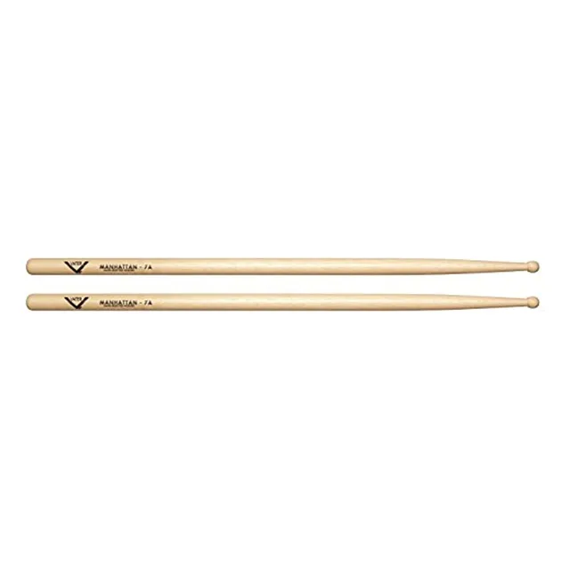 Vater 7a Palos De Tambor De Nogal Con Punta De Madera, Par