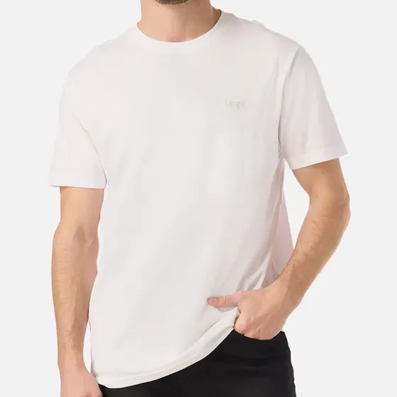 Polera Hombre Ulmo T-shirt Blanco Lippi V26