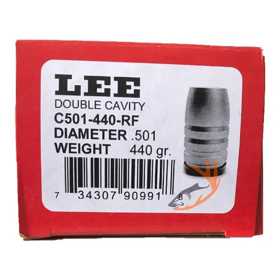 Molde Lee .501 440gn 2 Cavidades 90991 Cal 50(lyman , Rcbs)