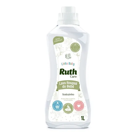 Sabão líquido Ruth Care Baby preciosos óleos essenciais frasco 1 L