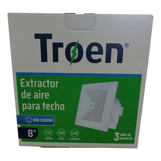 Extractor De Aire Para Techo 8 Pulgadas