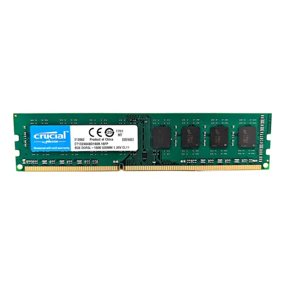 Memoria Ram Para Pc Ddr3 8gb 1600mhz Pc3l-12800 1.35v
