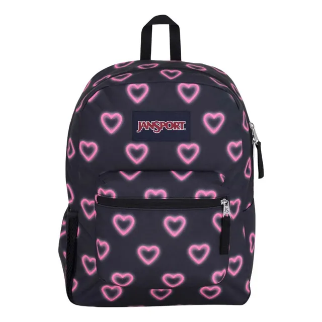 Mochila Jansport Cross Town Negro Js0a47lwgy6 Diseño De La Tela Lisa