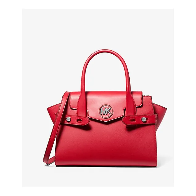 Bolsa Michael Kors Carmen Medium Satchel De Piel Original