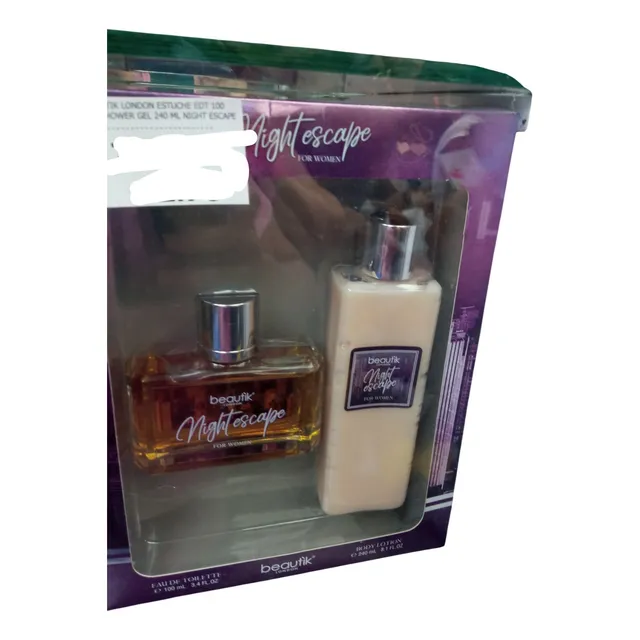 Colonia Mujer 100 Ml + Crema Corporal 240 Ml Night Escape